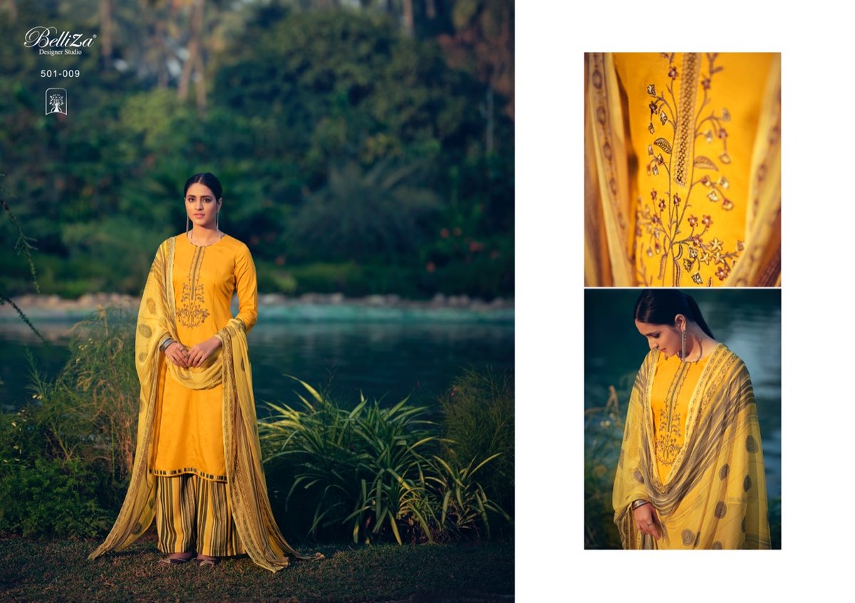 Belliza Designer Nazar-Patiyala Vol-5 501-001-501-010 Series. 9
