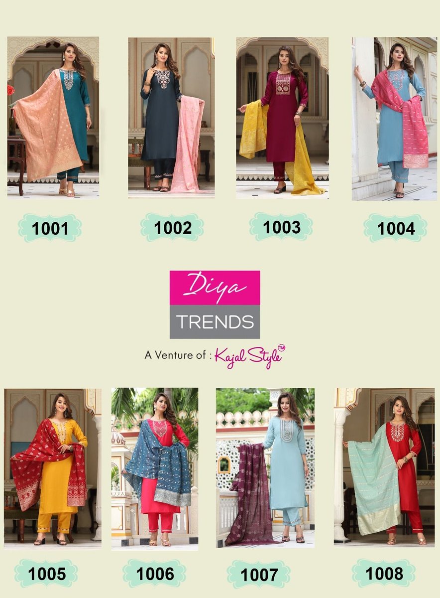 Diya Trends Anokhi Vol-1 1001-1008 Series 9
