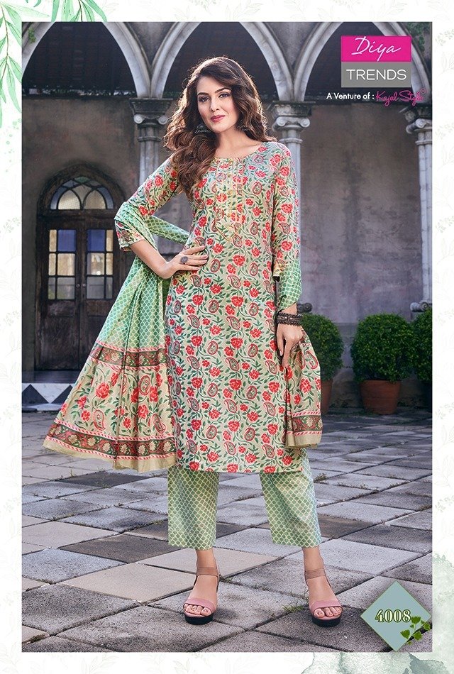 Diya Trends Odhani Vol-4 4001-4010 Series 8