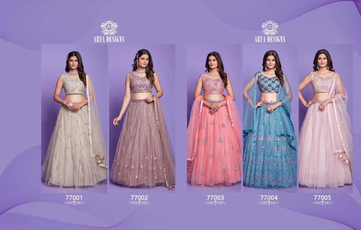 Arya Designs Mahira Vol-4 77001-77005 Series 6