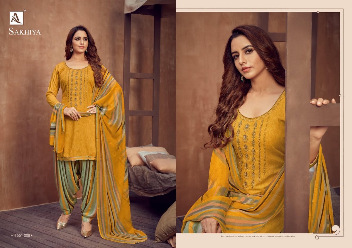 Alok Suits Sakhiya 661-001-661-008 Series 8