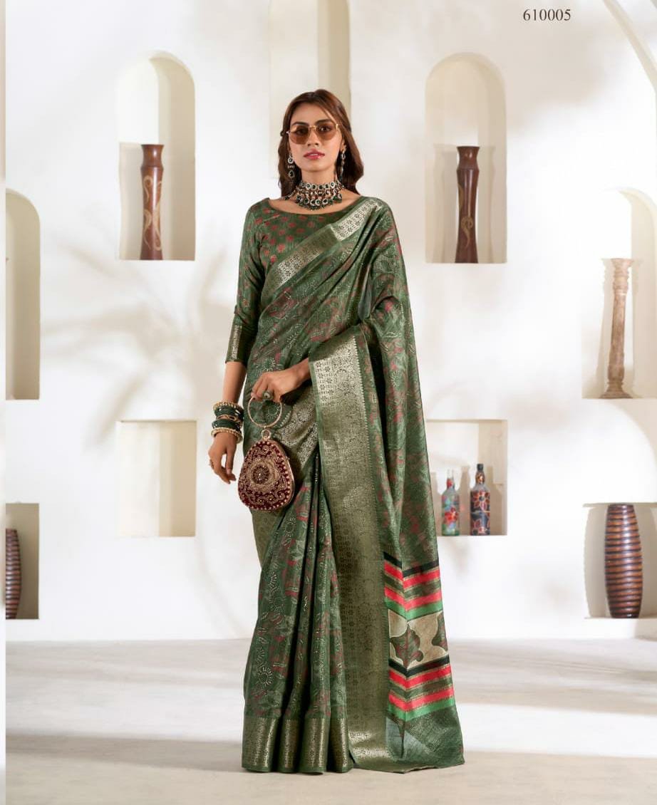 RAJPATH VIOLET SILK 610001 TO 610006 SERIES 5