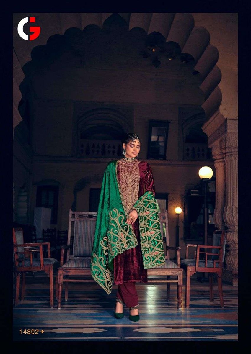 Deepsy Suit Gull Jee Elegance 14801-14806 Series 2