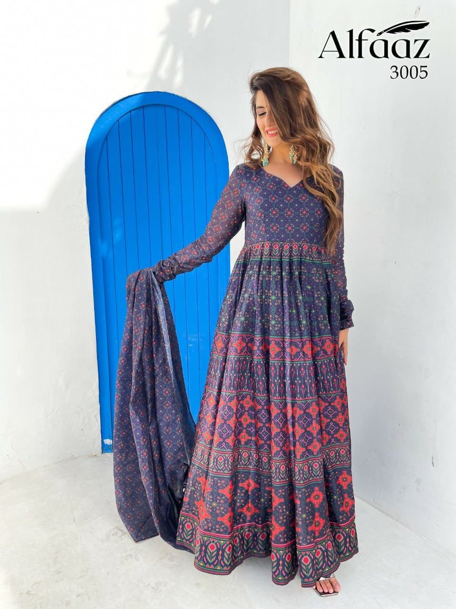 Alfaaz Vol-3 Designer Gown 3001-3006 Series 5