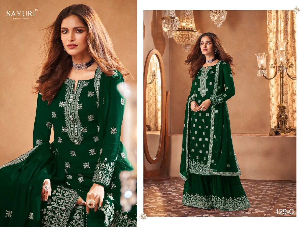 Aashirwad Creation Sayuri Inara 129 Premium Colors 5