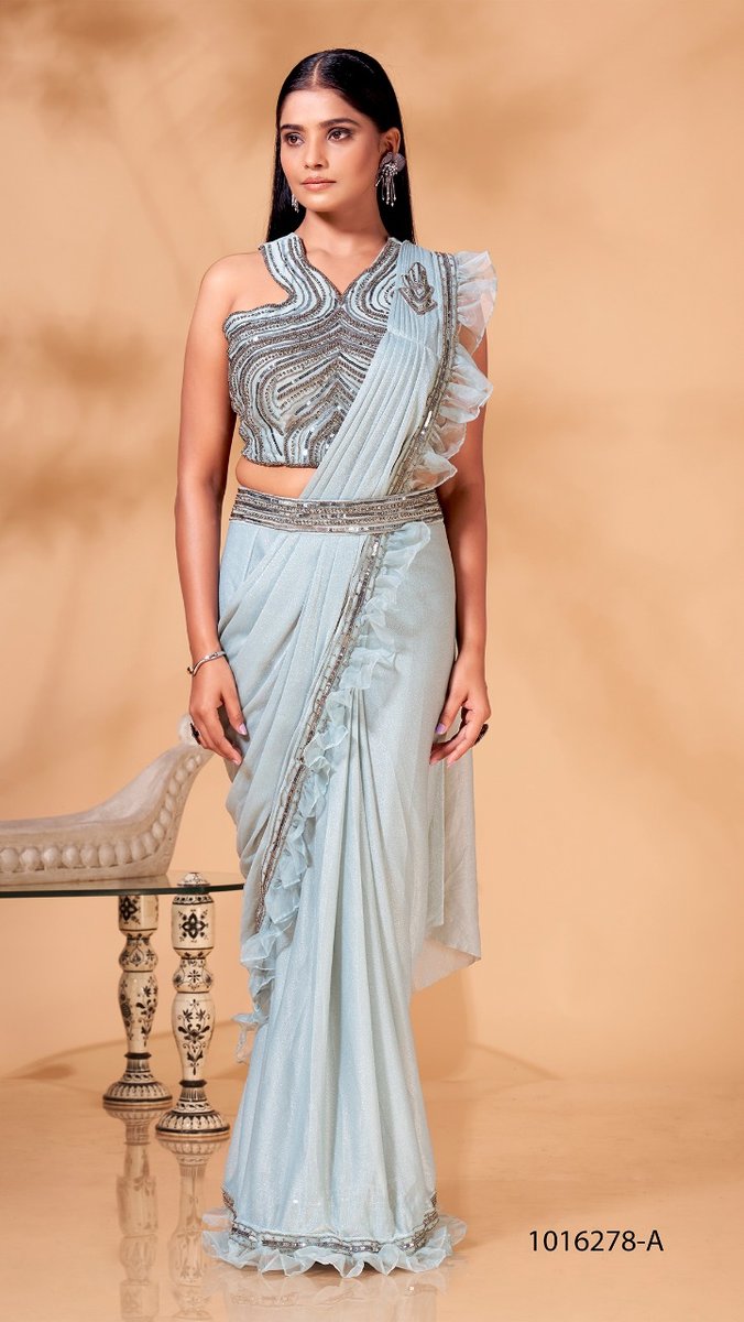 Aamoha Trendz Ready To Wear Designer Saree 1016278 Colors 1