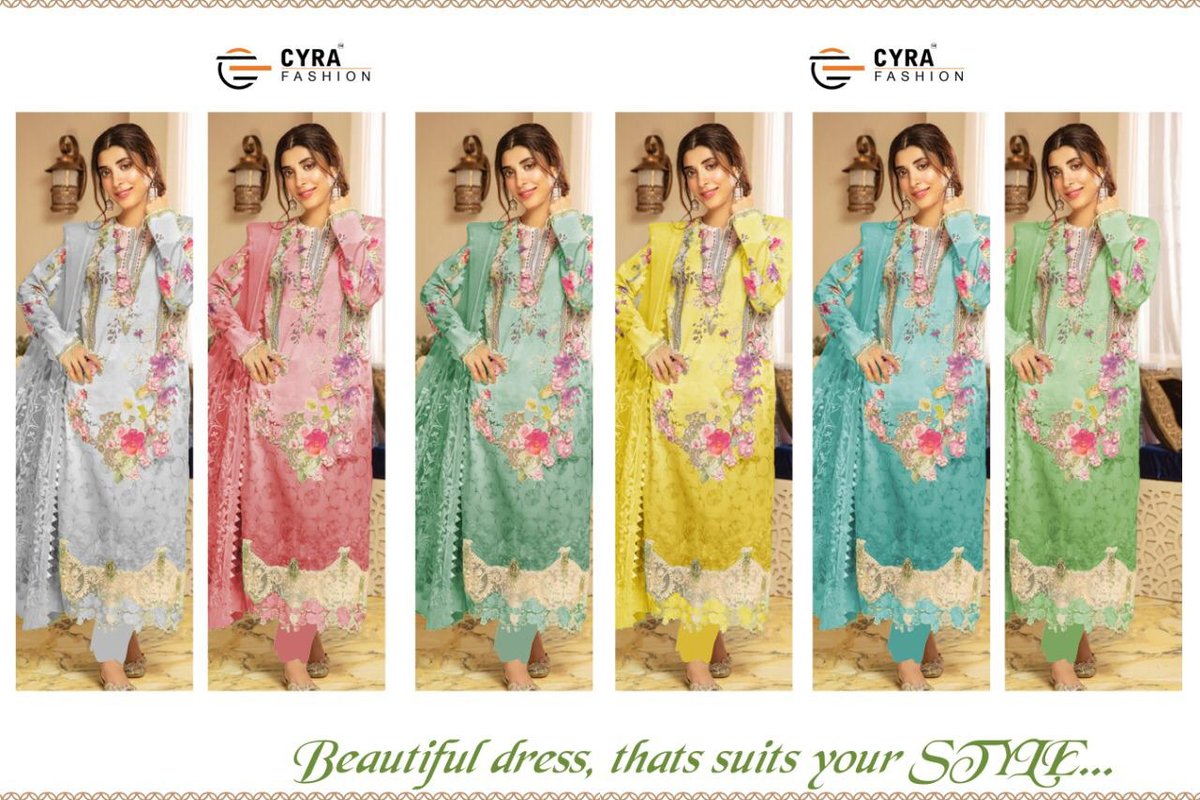Cyra Fashion Alizah Colour Edition Collection 50004 7