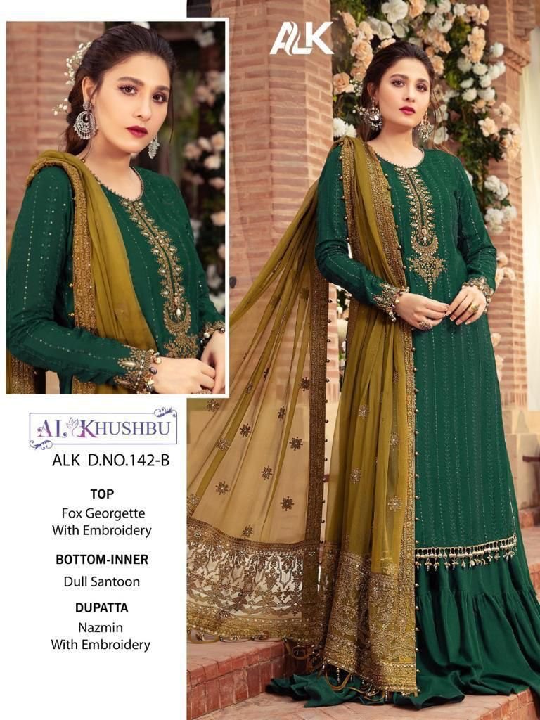 AL Khushbu Maria B Hit Design Vol-2 142 Colors 2