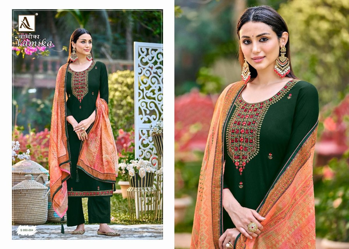 Alok Suit Vamika 950-001 to 950-004 Series 4