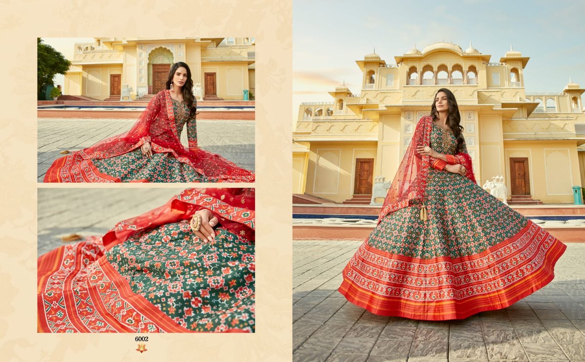 Virasat Gowns Padmasundari 6001-6004 Series 2