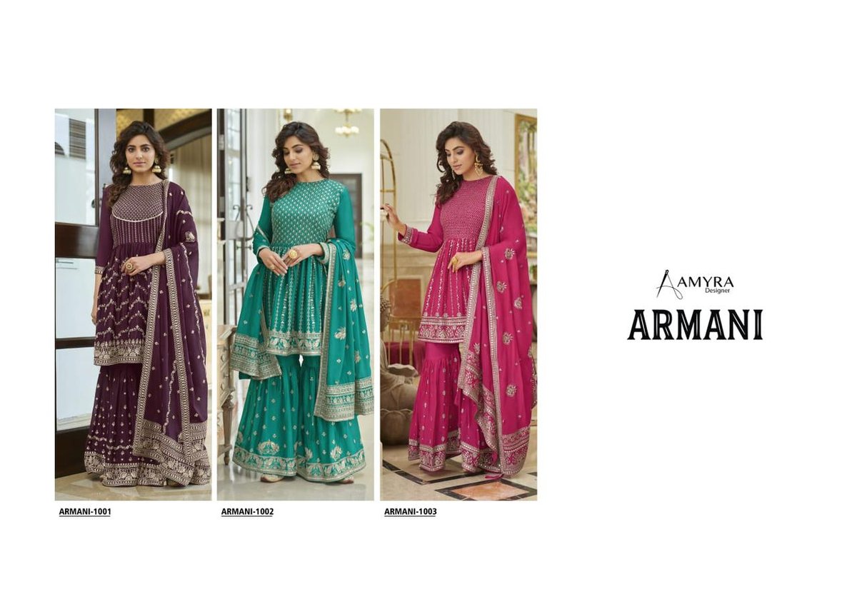 Amyra Designer Armani 1001-1003 Series 4