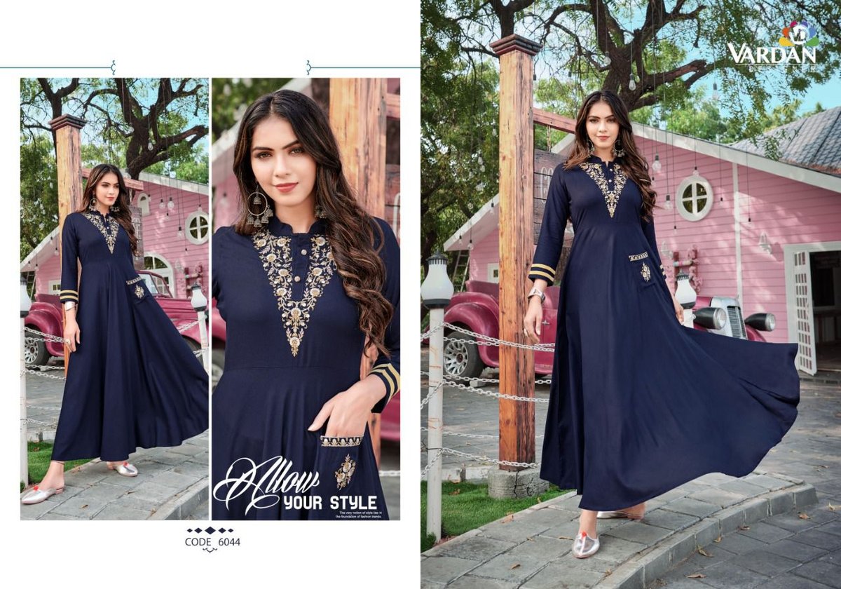 Vardan Designer Ravia Vol-1 6041-6044 Series 4
