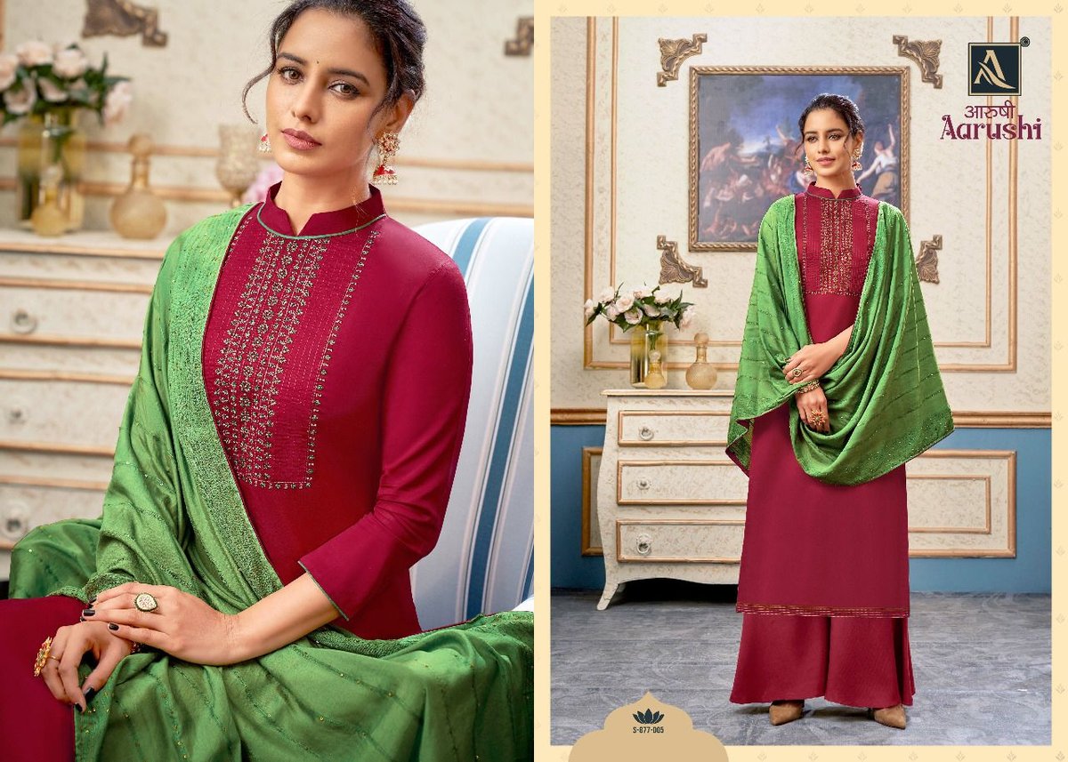 Alok Suit Aarushi 877-001 to 877-008 Series 5