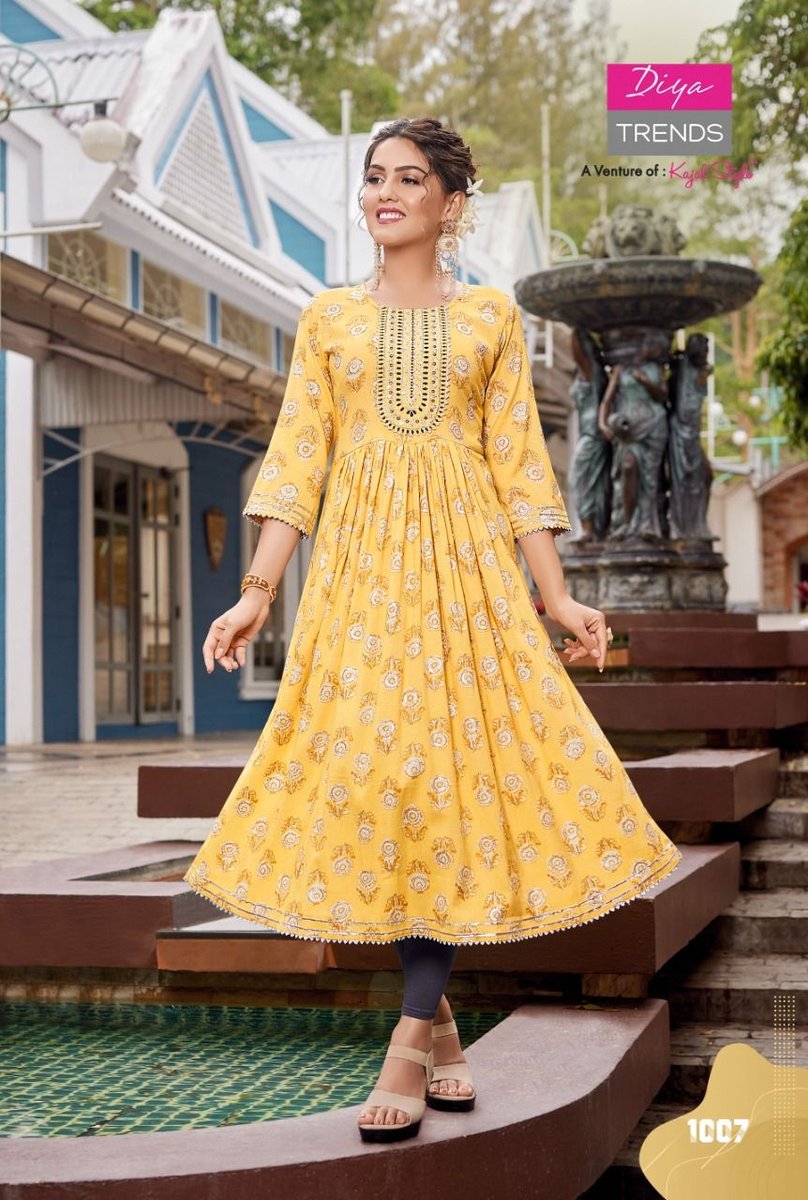 Diya Trends Colour Flair Vol-1 1001-1009 Series 7