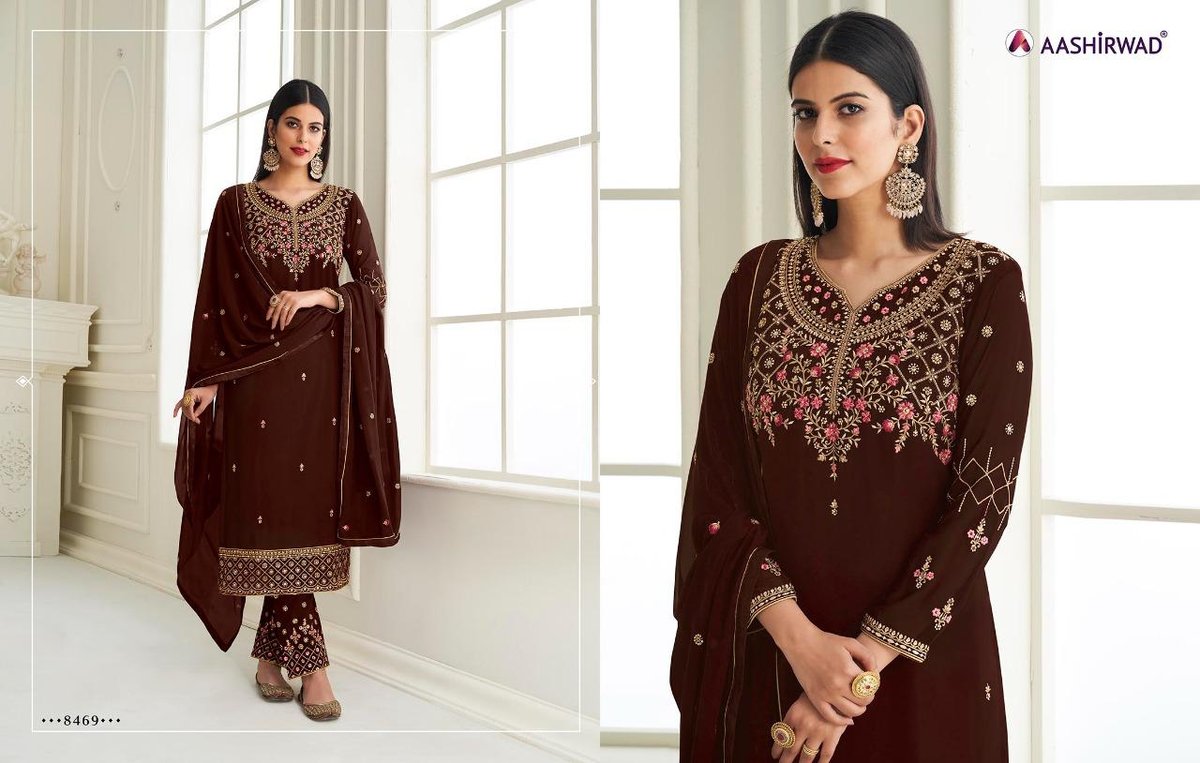 Aashirwad Creation Samiya 8464-8469 Series 5