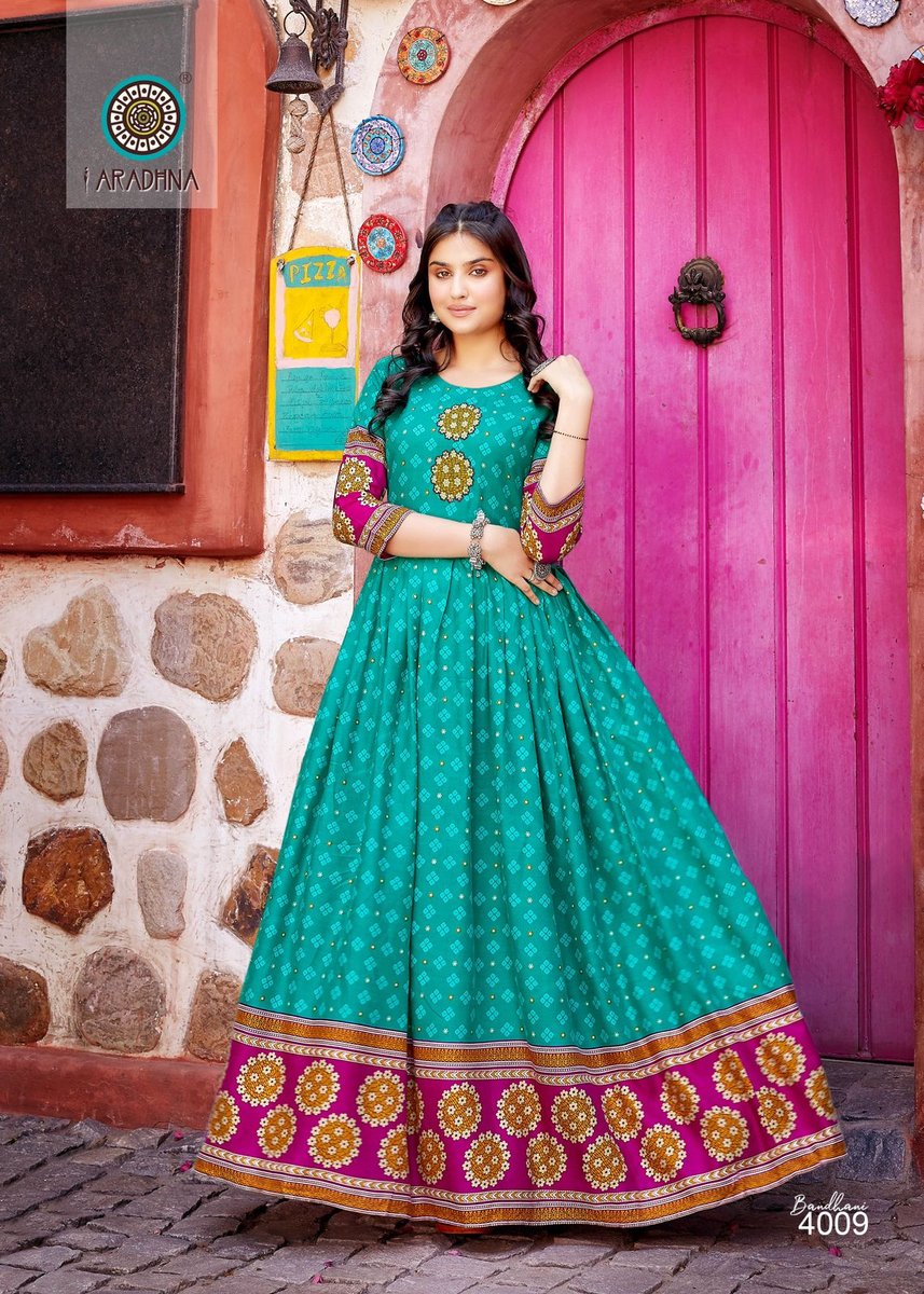 Aradhna Fashion Bandhani Vol-4 4001-4012 Series 9