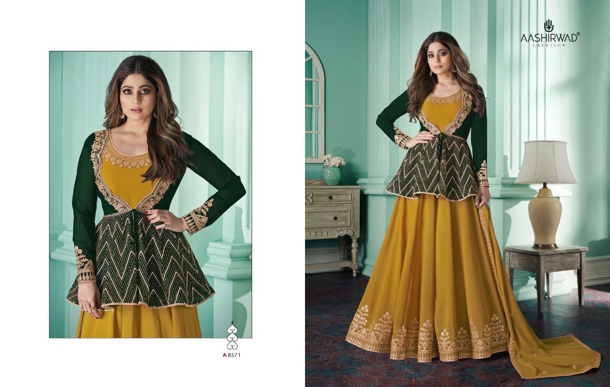Aashirwad Creation Anika 8571-8574 Series 1
