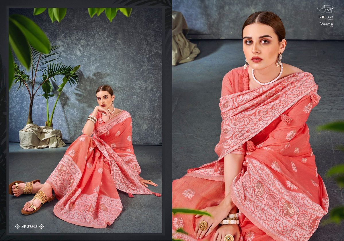 Aura Saree Vaamsi Vol-8 37501-37506 Series 3