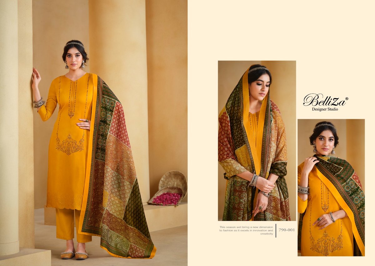 Belliza Designer Jashn E Ishq 790-001 To 790-008 Series 1