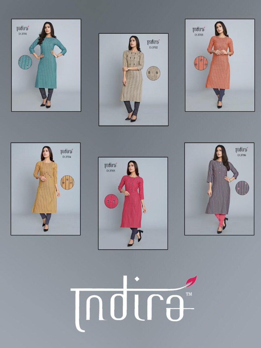 Indira Shimmer 3701-3706 Series 7