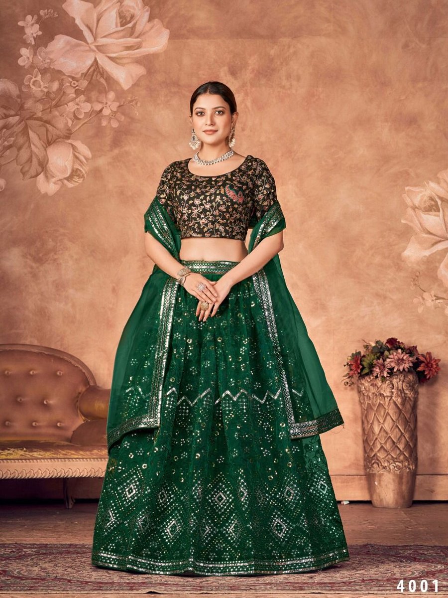 Stylista Lehenga Aakrut Vol-4 4001-4004 Series 1