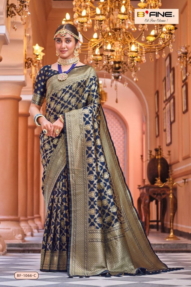 B Fine Saree Sanika BF-1066 Colors 3