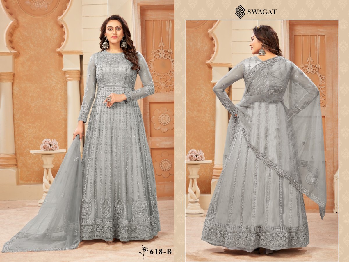 Swagat Designer Suit 618 Colors 2