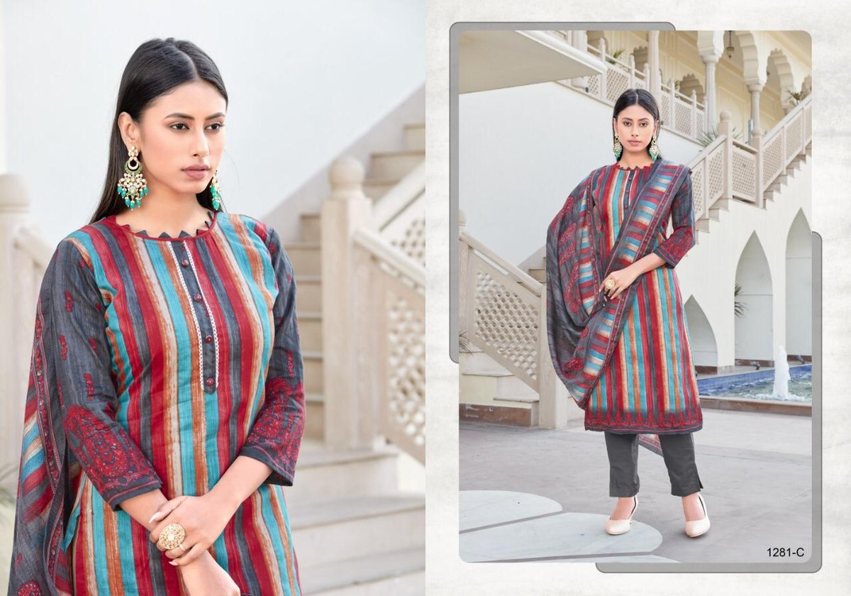 Bipson Prints Kaira 1281 Colors 3
