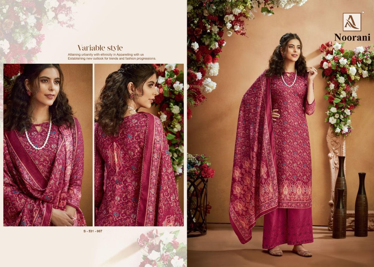 Alok Suits Noorani 531-001-531-010 Series 7
