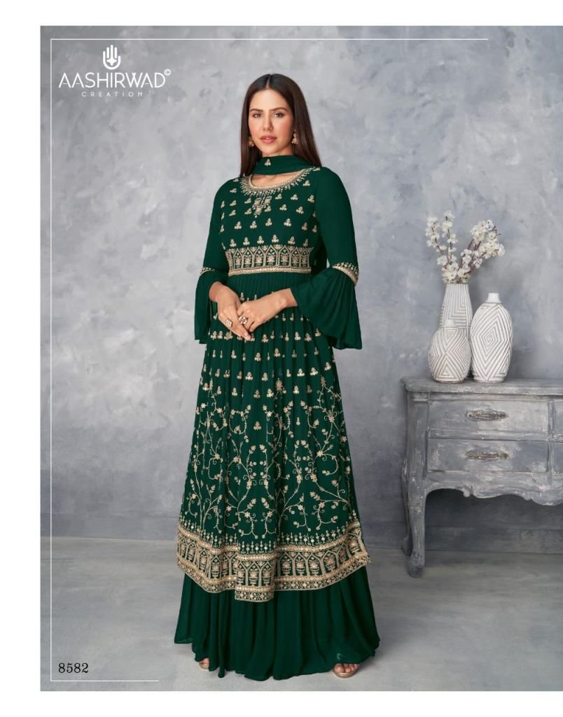 Aashirwad Creation Satrangi 8581-8585 Series 2