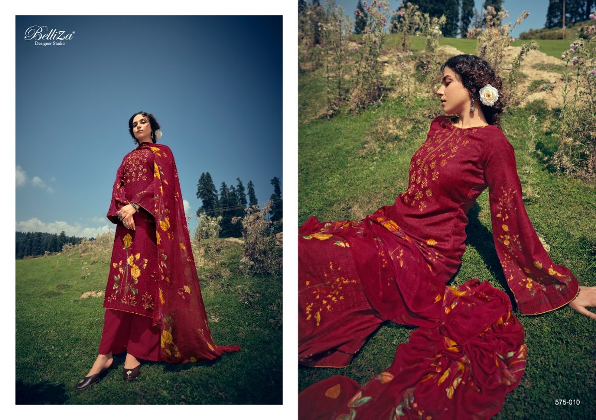 Belliza Designer Kimaya 575-001 to 575-010 Series 10