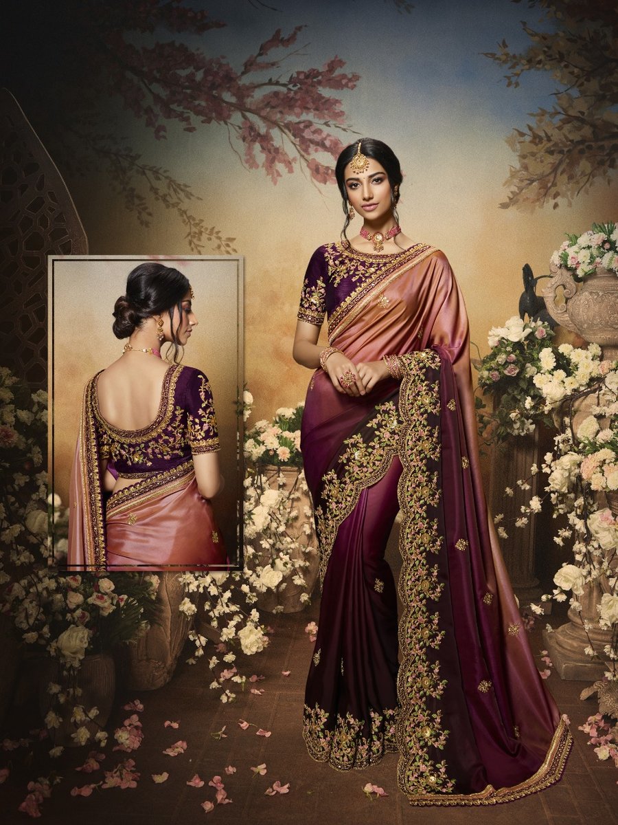 Bollywood Designer Saree 9064 Colors 1