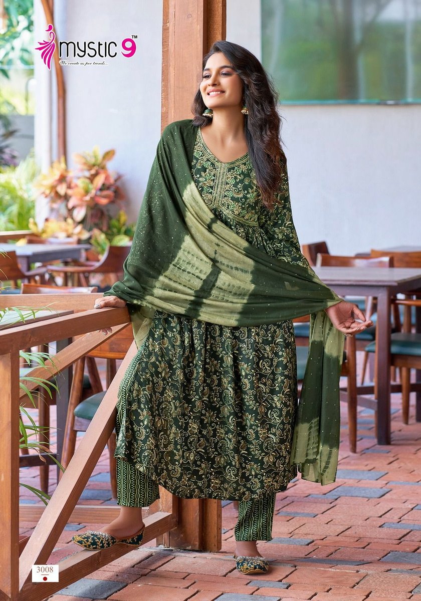 MYSTIC 9 HEENA VOL-3 3001 TO 3008 8