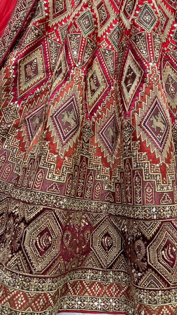 Anjani Art Bridal Lehenga 2512 Colors 4