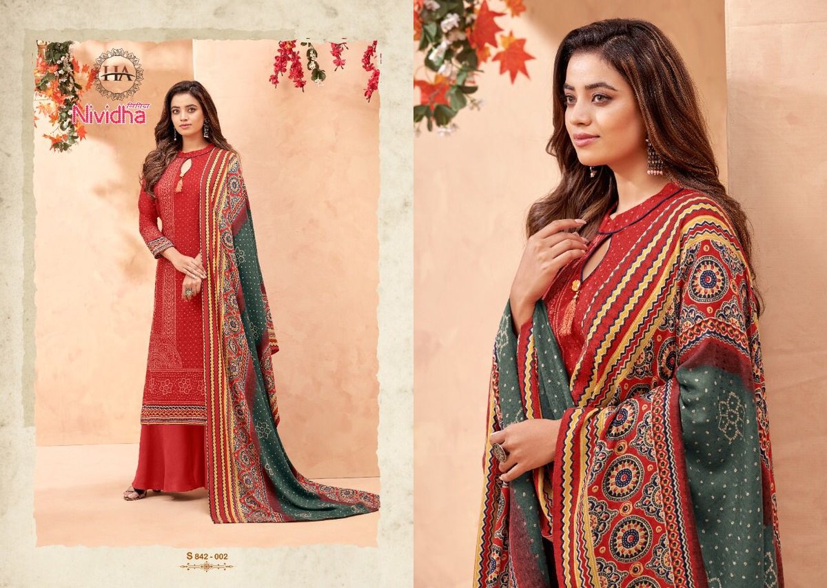 Harshit Fashion Nividha 842-001 to 842-010 Series 2