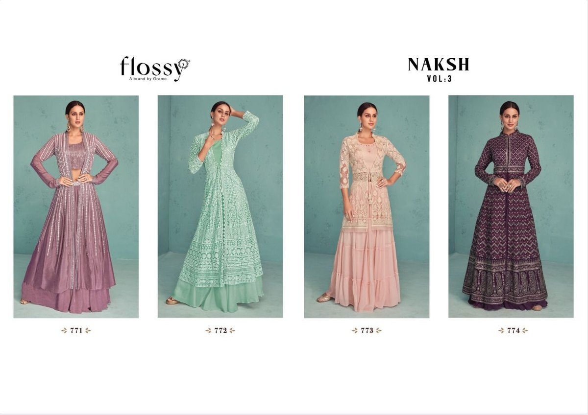 Gramo Flossy Naksh Vol-3 771-774 Series 5