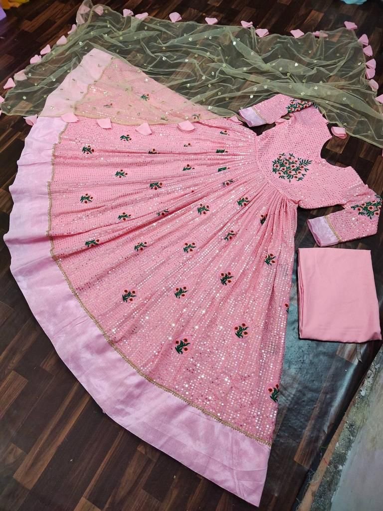 Bollywood Designer Party Wear Gown Colors 2