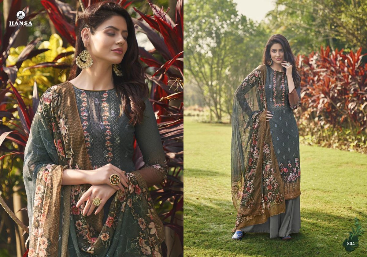Hansa Prints Bhavya 801-808 Series 4