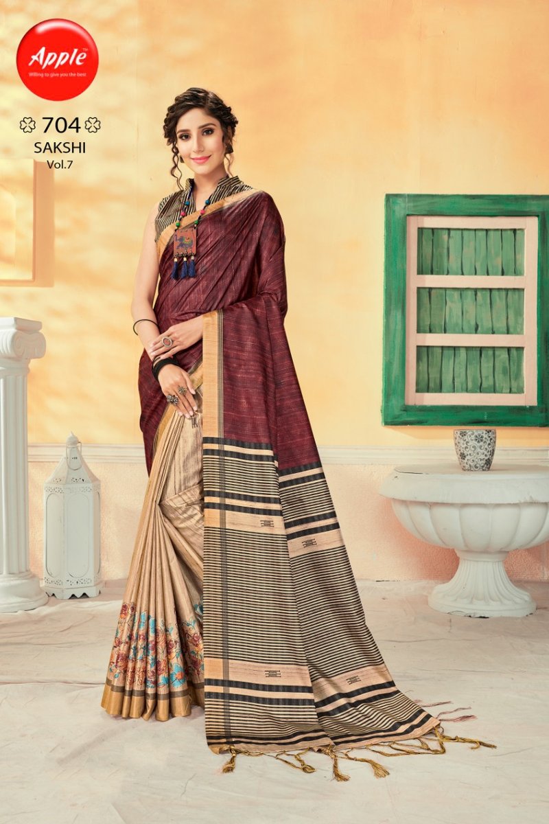 Apple Saree Sakshi Vol-7 701-708 Series 4
