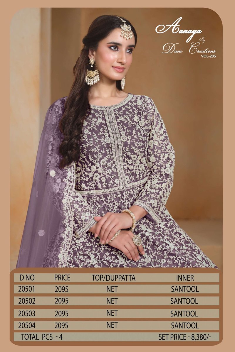 AANAYA VOL - 205 COLORS 5