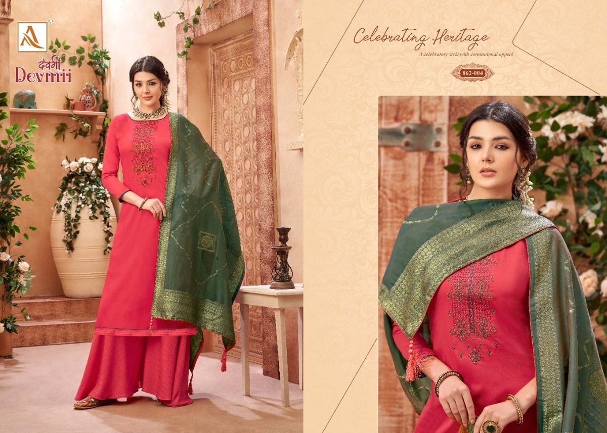 Alok Suits Devmii 862-001 to 862-008 Series 4