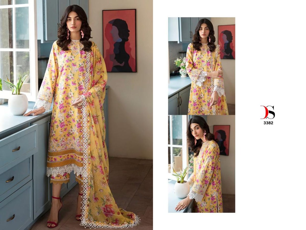 Deepsy Suit Afrozeh Chikankari Lawn Vol-23 3171-3178 Series 2