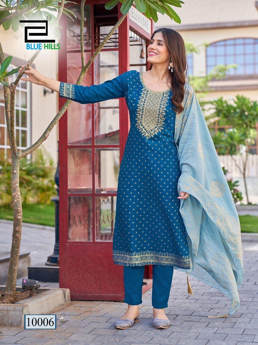 BLUE HILLS ROYAL TOUCH VOL-10 10001 TO 10008 6