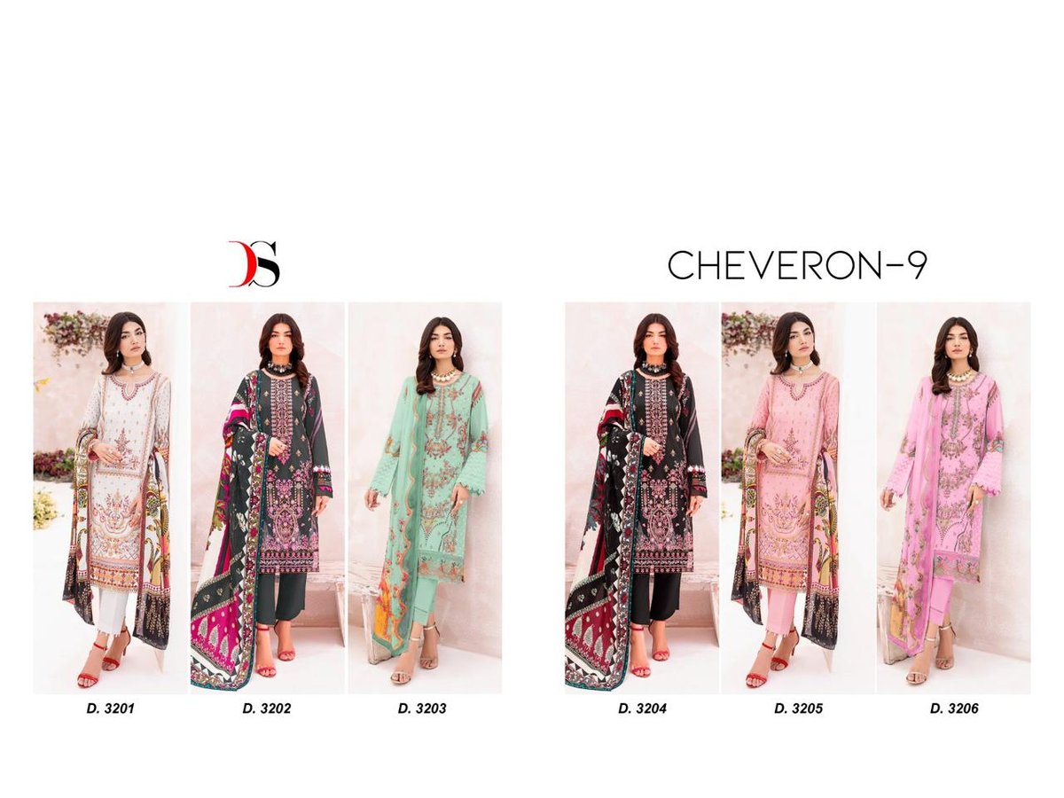 Deepsy Suit Cheveron Vol-9 3201-3206 Series 7