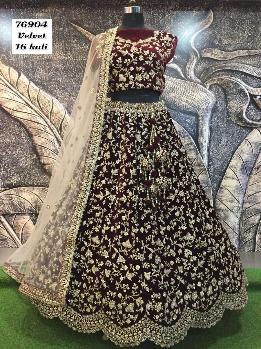 Parvati Designer Lehenga 76904-76911 Design 1