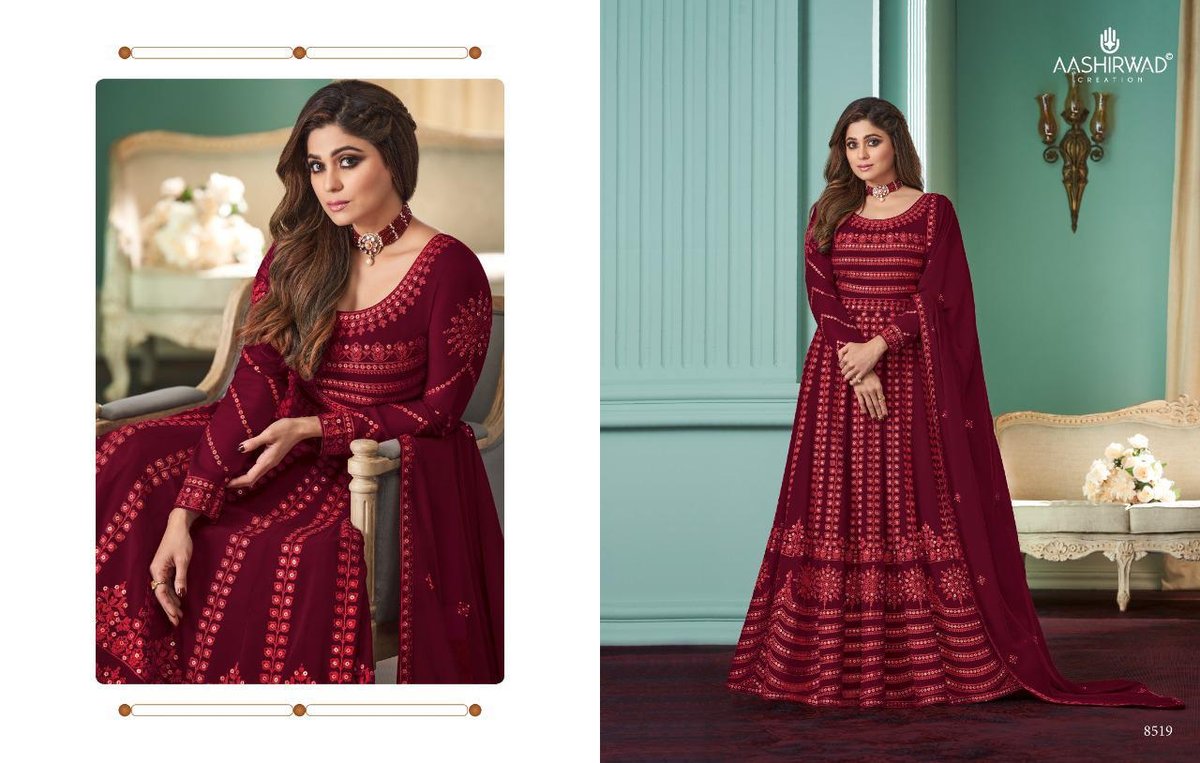 Aashirwad Creation Rose 8519-8523 Series 1