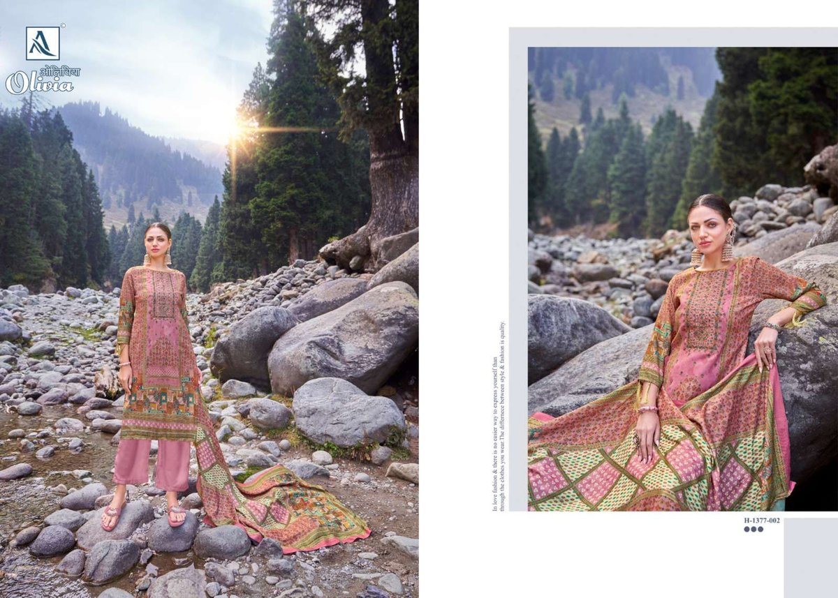 Alok Suit Olivia 1377-001 to 1377-006 Series 2