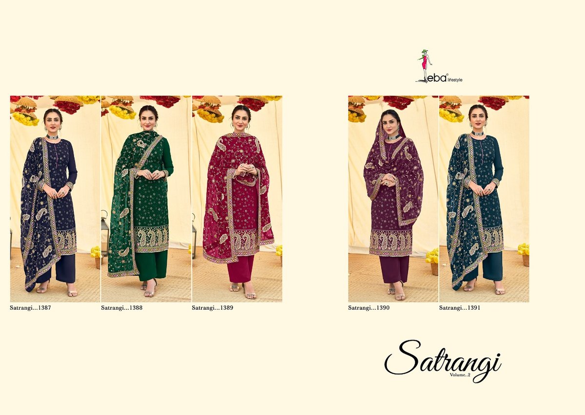 Eba Lifestyle Satrangi Vol-2 1387-1391 Series 6