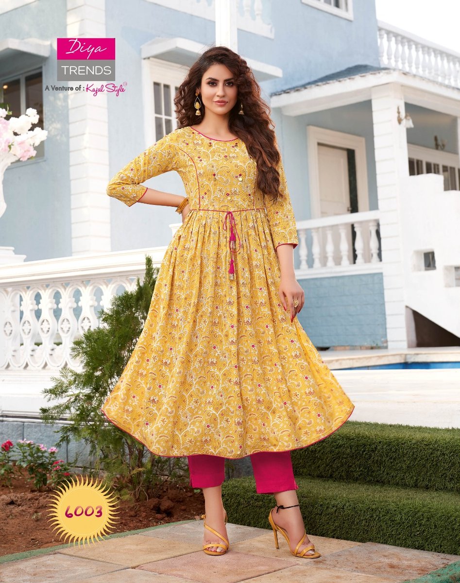 Diya Trendz Ethnic City Vol-6 6001-6010 Series 3