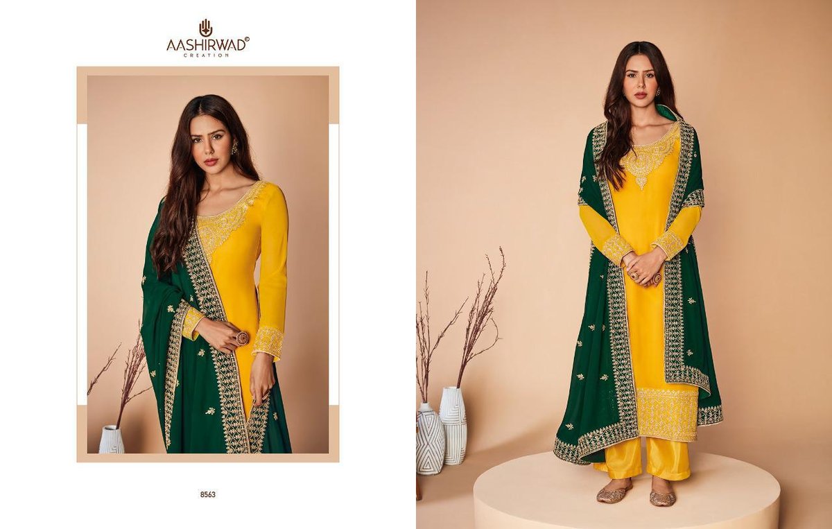 Aashirwad Creation Alfaaz 8559-8566 Series 5